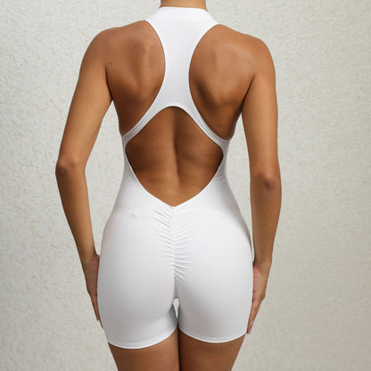 Zippered Short Suit
