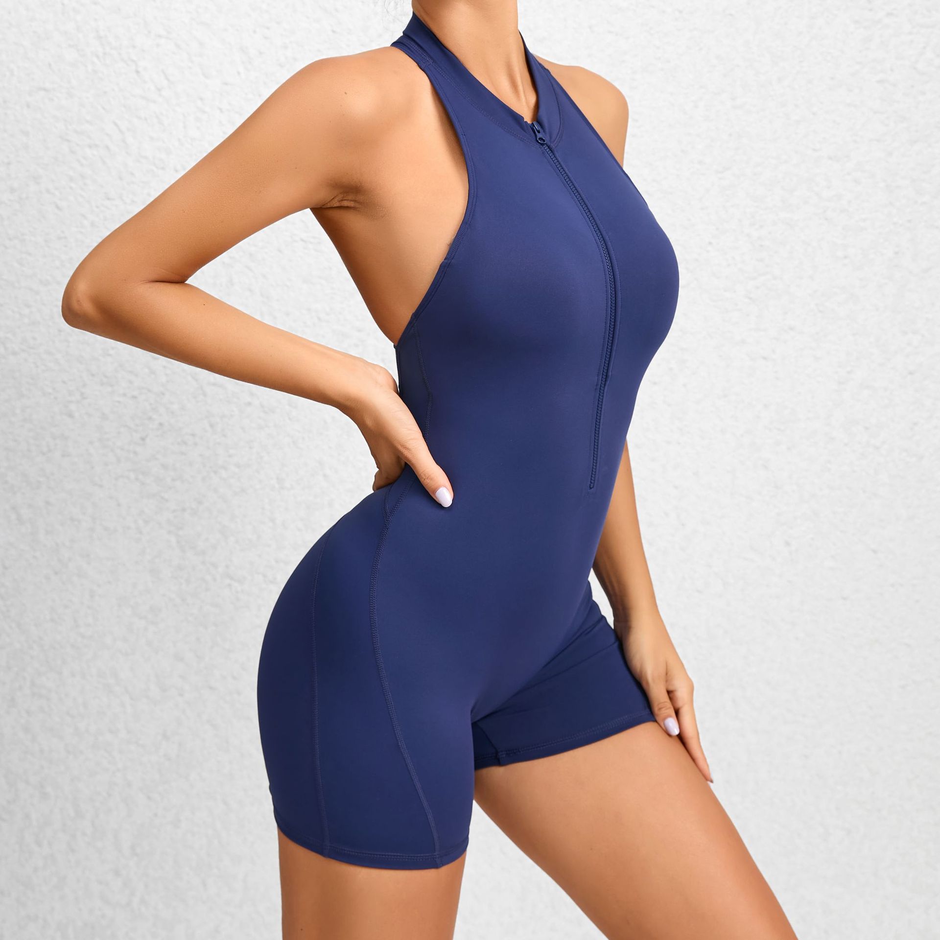 Zippered Short Suit